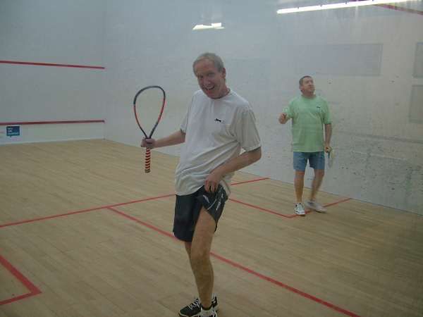 Northern Squash Club members enjoying World Squash Day 2012