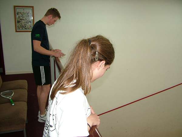 Northern Squash Club members enjoying World Squash Day 2012