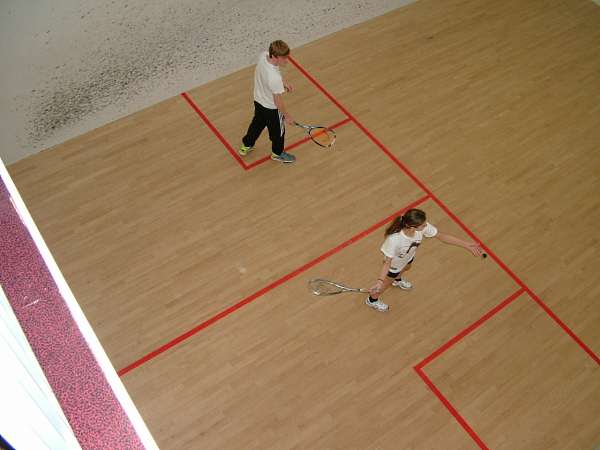 Northern Squash Club members enjoying World Squash Day 2012