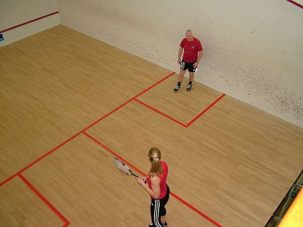 Northern Squash Club members enjoying World Squash Day 2012