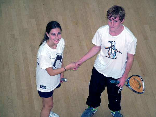 Northern Squash Club members enjoying World Squash Day 2012