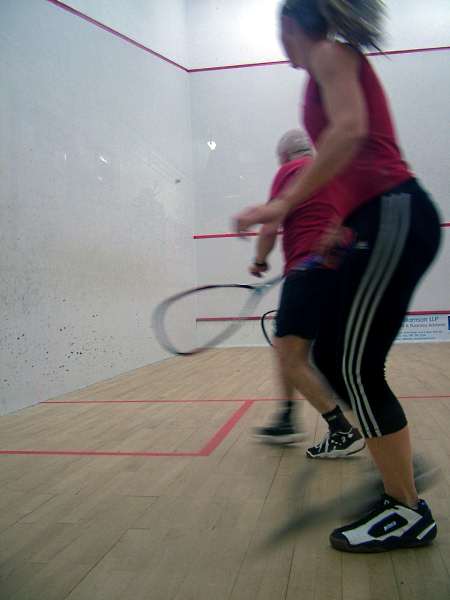 Northern Squash Club members enjoying World Squash Day 2012