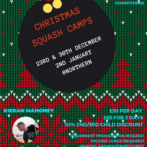 Christmas Squash Camps